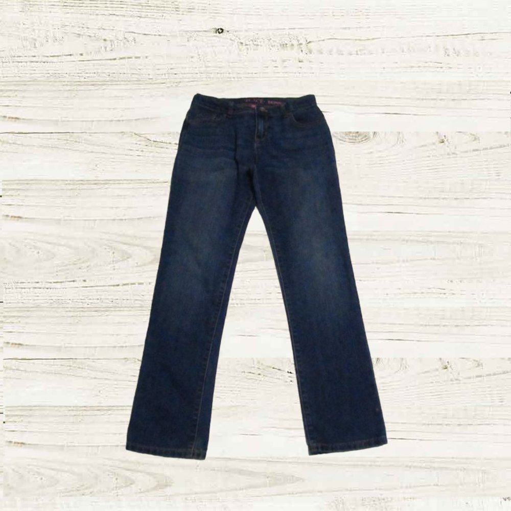 The childrens Place size 12 girls jeans  skinny style blue denim dark wash